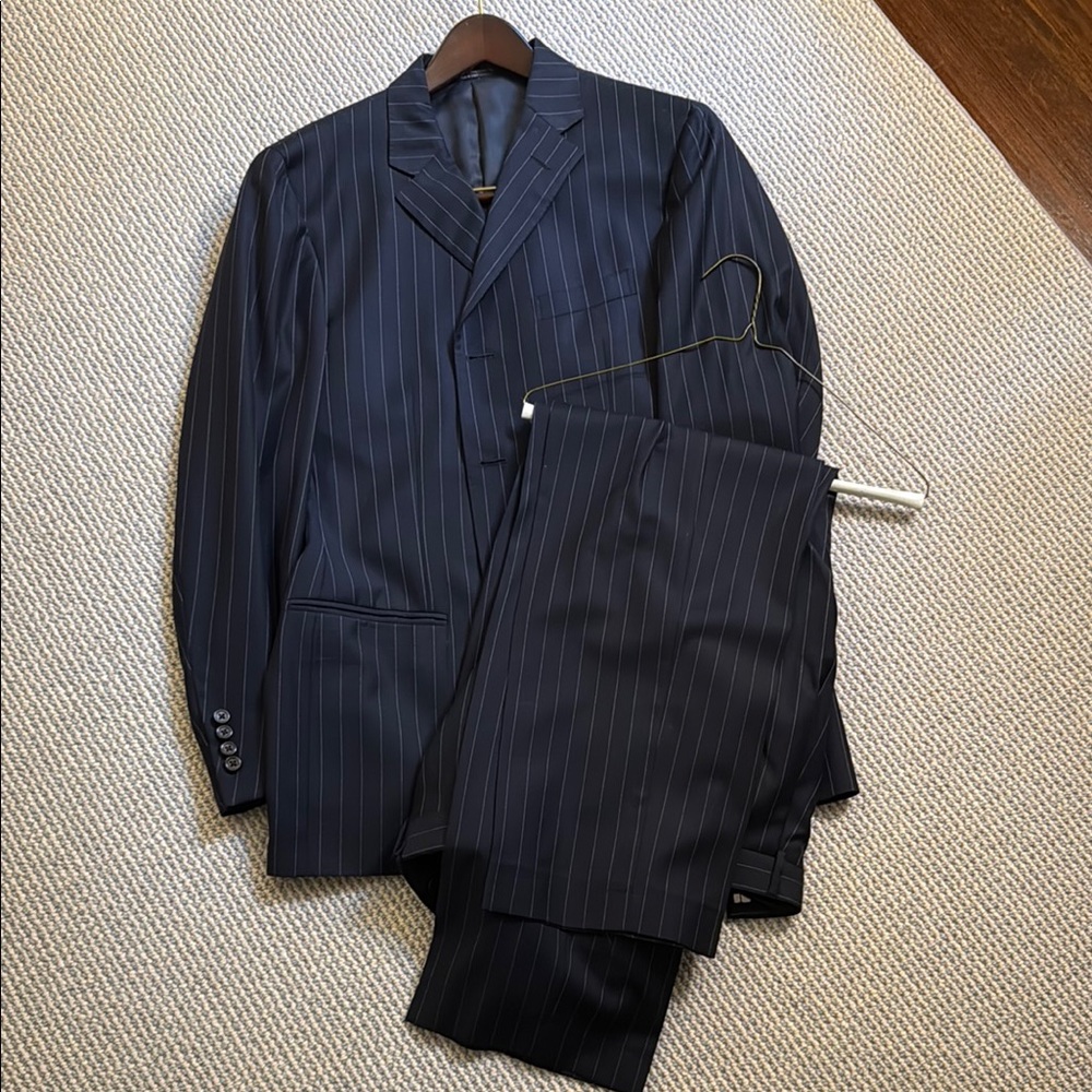 Polo by Ralph Lauren Black Suit Timeless Professional Elegance